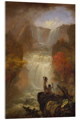 Acrylglasbild Lied der Wasser, 1870