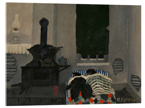 Acrylglasbild Schlafend, 1943
