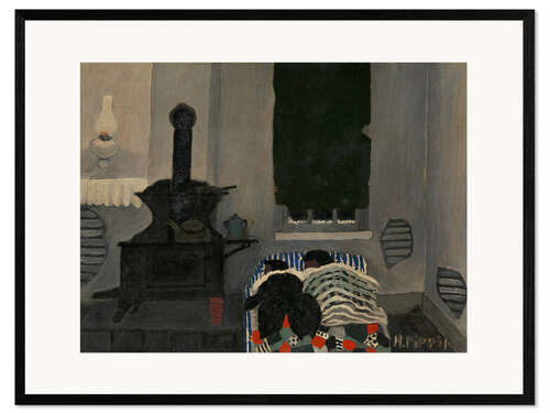 Innrammet kunsttrykk Asleep, 1943
