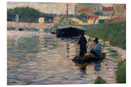 PVC-tavla View of the Seine, 1882