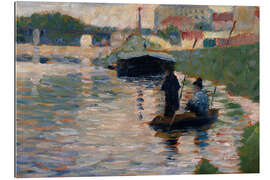 Stampa su plexi-alluminio View of the Seine, 1882