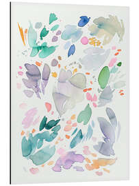 Magnettafel Abstrakte Blumenblätter