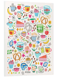 Foam board print Coffee &amp; Tea Snack Bakery