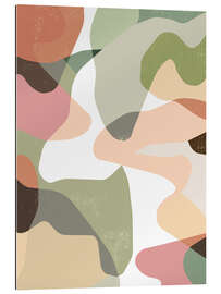 Gallery print Abstract Camo Terracotta