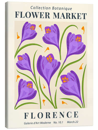 Canvas print Flower Market Florence