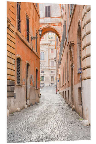 Bilde på skumplate Colorful Street in Rome