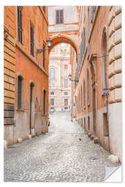 Wall sticker Colorful Street in Rome