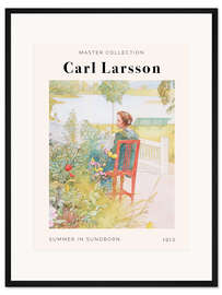 Gerahmter Kunstdruck Summer in Sundborn, 1913