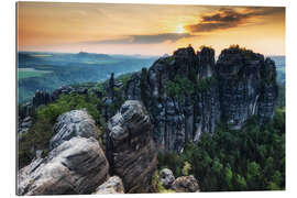 Galleritryck Saxon Switzerland - Schrammsteine II