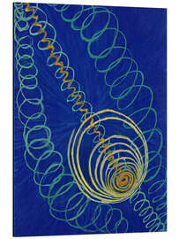 Magnettafel Gruppe I, Primordial Chaos, Nr. 16, aus der WU/Rose-Serie, 1906