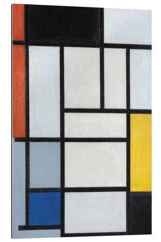 Gallery print Composition with Red, Black, Yellow and Blue, 1921