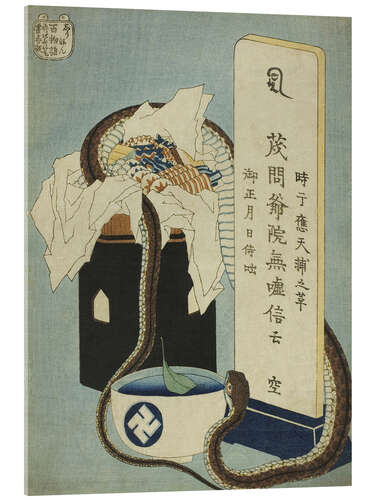 Quadro em acrílico Memorial Anniversary, series "One Hundred Ghost Tales, 1831
