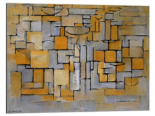 Aluminium print Painting No. II / Composition No. XV / Composition 4, 1913