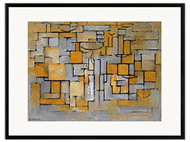 Impressão artística com moldura Painting No. II / Composition No. XV / Composition 4, 1913