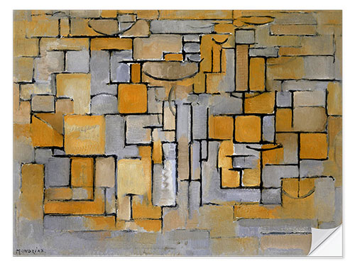 Naklejka na ścianę Painting No. II / Composition No. XV / Composition 4, 1913