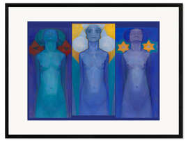 Ingelijste kunstdruk Evolution, 1911