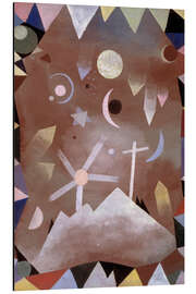 Magnettafel Über Bergeshöhen, 1917