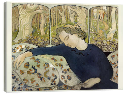 Canvas print La Dormeuse au Bois Magique, 1892