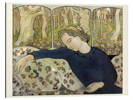 Magnettafel Die Schlafende im Zauberwald, 1892