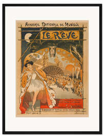 Gerahmter Kunstdruck Der Traum, 1891