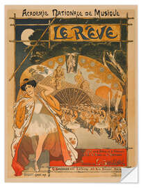 Selvklebende plakat The Dream, 1891