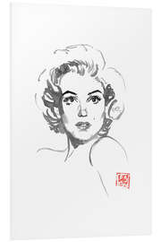 Tableau en PVC Marylin surprised