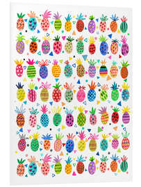 Foam board print Geo Pineapples Kids