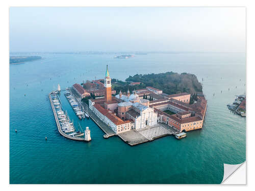 Wall sticker Die Insel San Giorgio Maggiore in Venedig