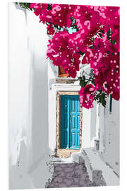 Foam board print Greek Hideout