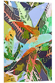 Tableau en PVC Jungle Plants