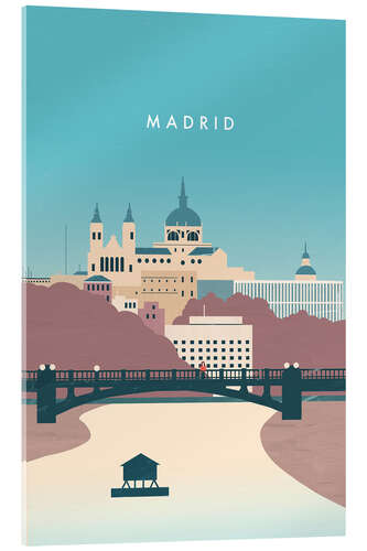 Acrylglas print Madrid