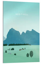 Cuadro de plexi-alu South-Tirol