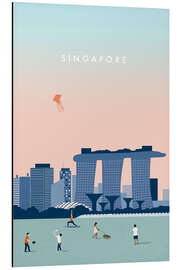 Magnettafel Singapur