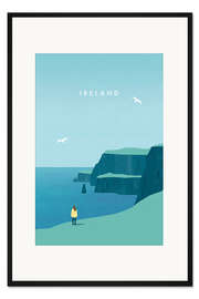 Gerahmter Kunstdruck Irland
