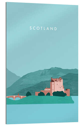 Stampa su plexi-alluminio Scotland