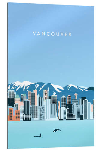 Cuadro de plexi-alu Vancouver