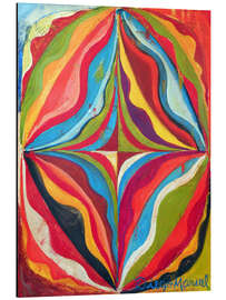 Magnettafel Wellen IX