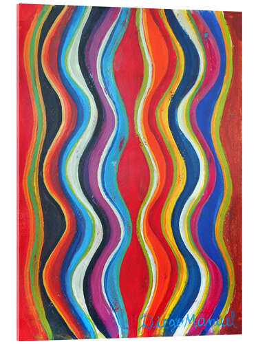 Akryylilasitaulu Waves X