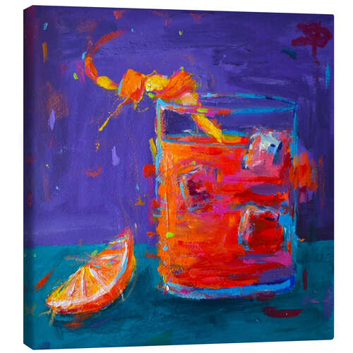 Canvas print Negroni Cocktail