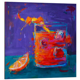 Magnettafel Negroni-Cocktail