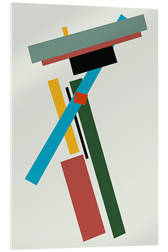 Tableau en verre acrylique Suprematism IX