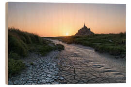 Puutaulu Mont Saint Michel