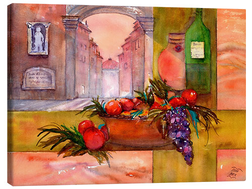 Canvas print Italian Stilllife