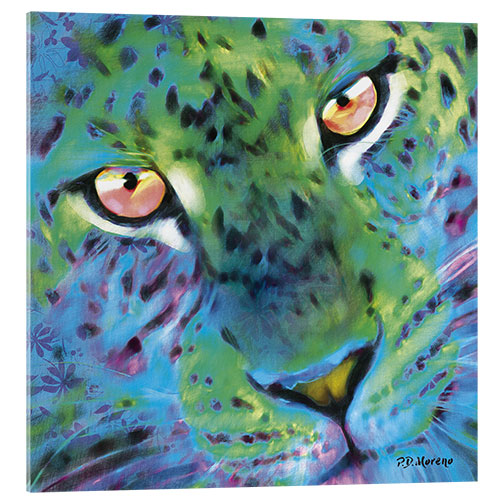 Acrylglasbild Leopard