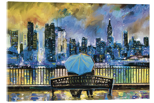 Tableau en verre acrylique New York in Love