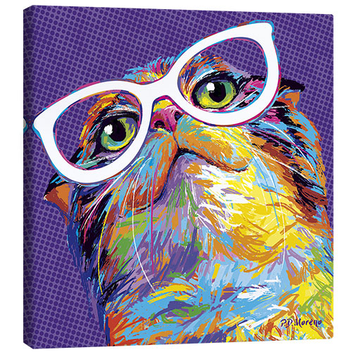 Canvas print Pop Art Cat