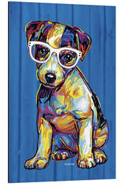 Magnettafel Jack Russel Welpe