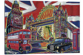 Gallery print London Pop Art