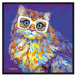 Gerahmter Kunstdruck Hübscher Perser