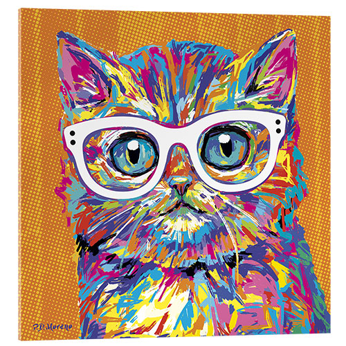 Quadro em acrílico Pop Art Kitten I